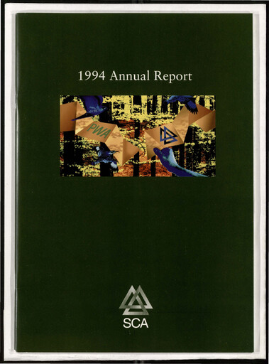 Thumbnail Svenska Cellulosa Aktiebolaget (SCA) Annual Report 1994