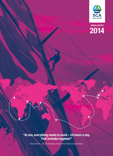 Thumbnail Svenska Cellulosa Aktiebolaget (SCA) Annual Report 2014