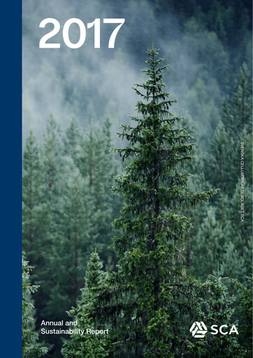 Thumbnail Svenska Cellulosa Aktiebolaget (SCA) Annual Report 2017