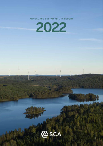 Thumbnail Svenska Cellulosa Aktiebolaget (SCA) Annual Report 2022