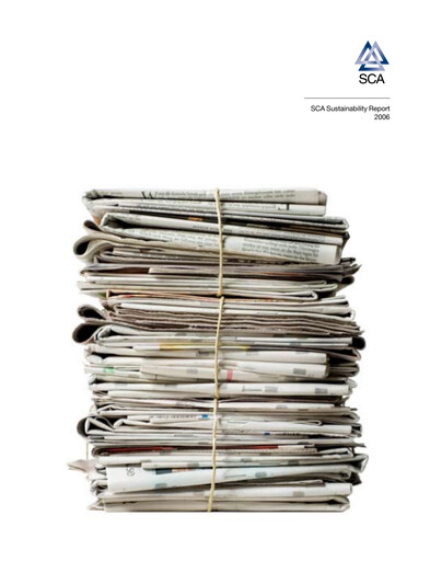 Thumbnail Svenska Cellulosa Aktiebolaget (SCA) Sustainability Report 2006