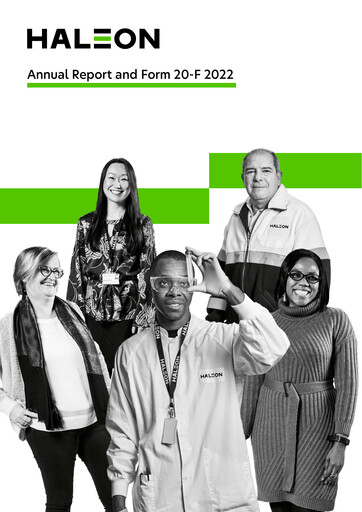 Miniature Haleon Rapport annuel 2022