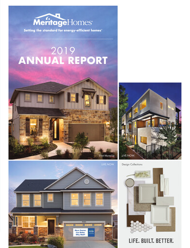 Thumbnail Meritage Homes Annual Report 2019