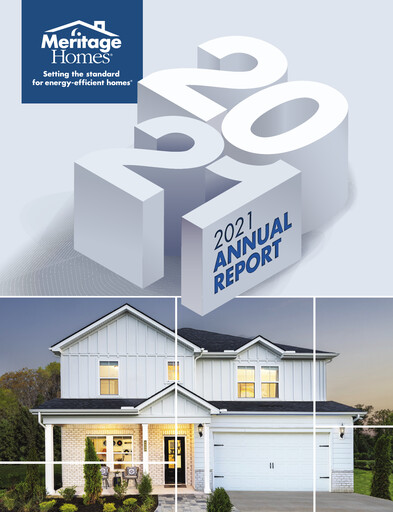 Thumbnail Meritage Homes Annual Report 2021