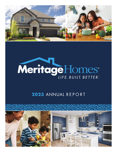 Thumbnail Meritage Homes Annual Report 2023