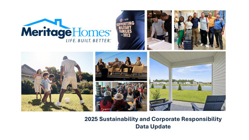 Thumbnail Meritage Homes Sustainability Report 2025