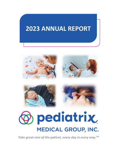 Vorschaubild Pediatrix Medical Group Jahresbericht 2023