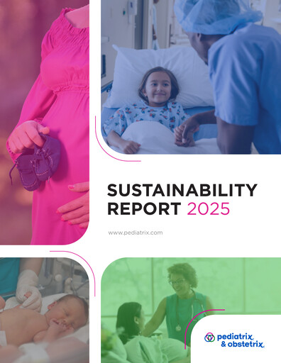 Vorschaubild Pediatrix Medical Group Nachhaltigkeitsbericht 2024