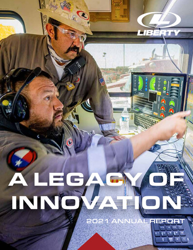 Thumbnail Liberty Energy Annual Report 2021