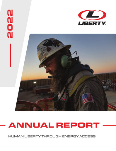 Thumbnail Liberty Energy Annual Report 2022