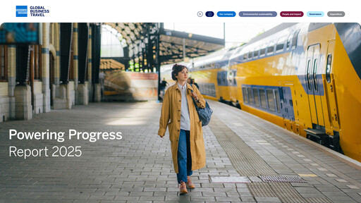 Thumbnail Global Business Travel Group Sustainability Report 2025