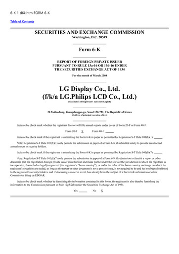 Vorschaubild LG Display Finanzbericht 2007