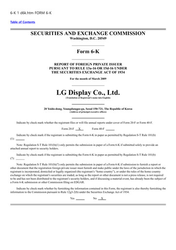 Vorschaubild LG Display Finanzbericht 2008