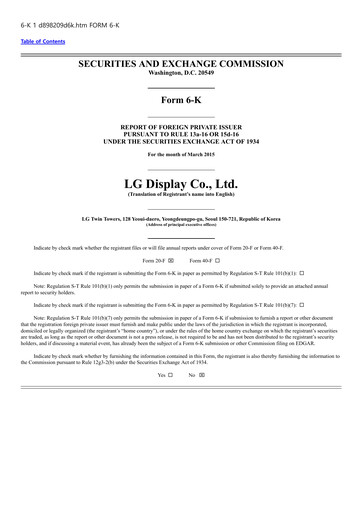 Vorschaubild LG Display Finanzbericht 2014