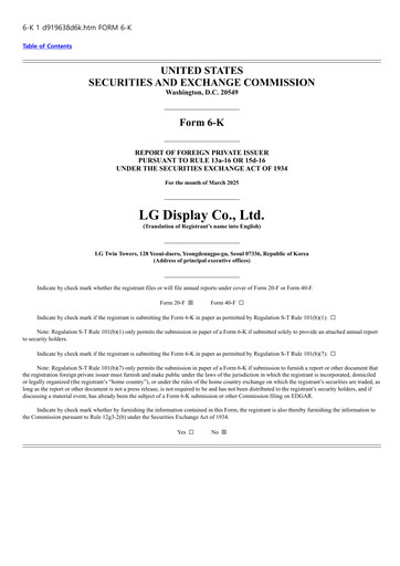 Thumbnail LG Display Financial Statement 2024