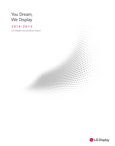 Miniature LG Display Rapport de durabilité 2014-2015
