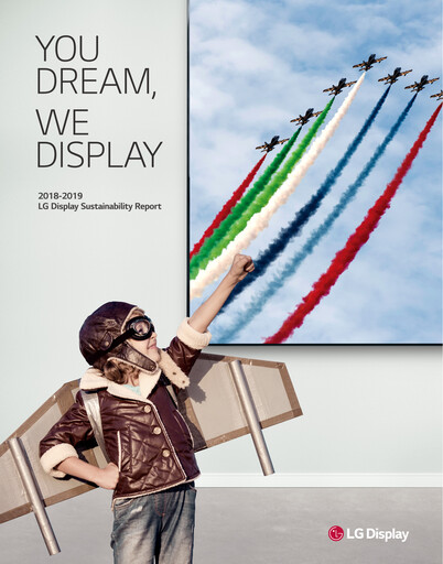 Miniature LG Display Rapport de durabilité 2018-2019