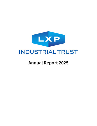 Thumbnail LXP Industrial Trust Annual Report 2025