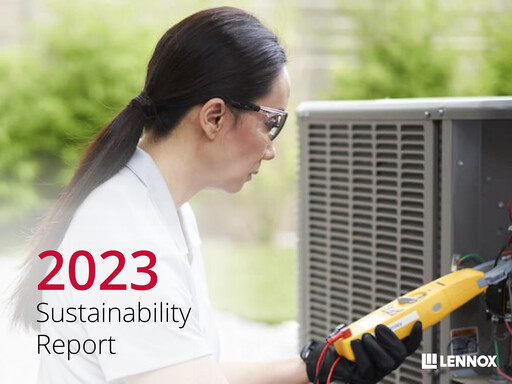 Thumbnail Lennox Sustainability Report 2023