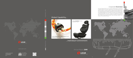 Vorschaubild Lear Corporation
 Jahresbericht 2008