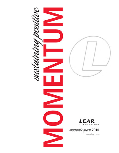 Vorschaubild Lear Corporation
 Jahresbericht 2010