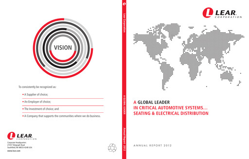 Vorschaubild Lear Corporation
 Jahresbericht 2012