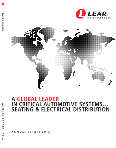 Vorschaubild Lear Corporation
 Jahresbericht 2014