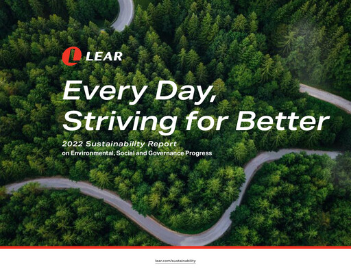 Vorschaubild Lear Corporation
 Nachhaltigkeitsbericht 2022