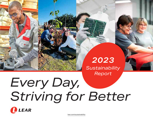 Vorschaubild Lear Corporation
 Nachhaltigkeitsbericht 2023