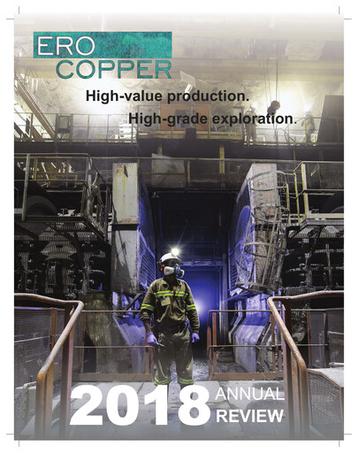 Thumbnail Ero Copper Annual Report 2018