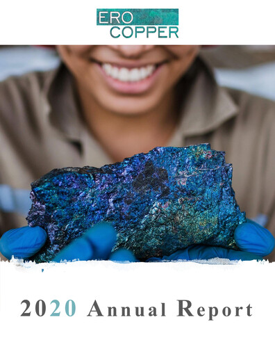 Thumbnail Ero Copper Annual Report 2020