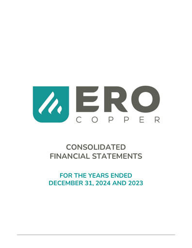 Thumbnail Ero Copper Financial Statement 2024