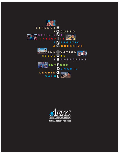 Thumbnail Aflac Annual Report 2003