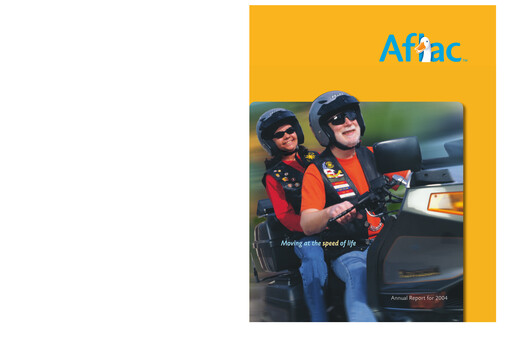 Thumbnail Aflac Annual Report 2004