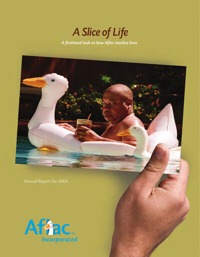 Thumbnail Aflac Annual Report 2005