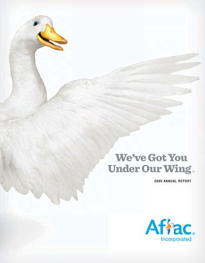 Thumbnail Aflac Annual Report 2009