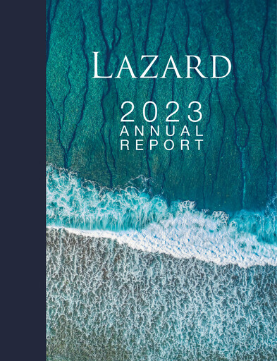Thumbnail Lazard Annual Report 2023