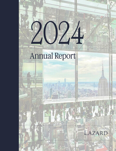Thumbnail Lazard Annual Report 2024