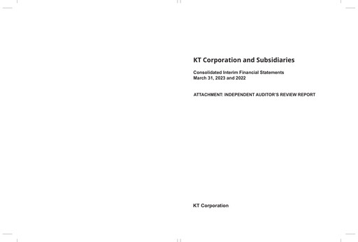 Miniature KT Corporation Rapport trimestriel 2023-q1