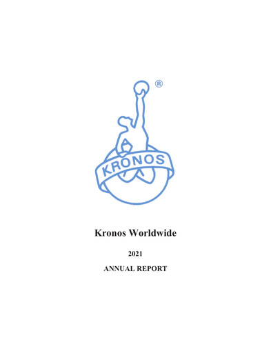 Vorschaubild Kronos Worldwide Jahresbericht 2021