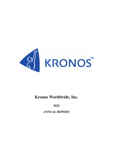 Vorschaubild Kronos Worldwide Jahresbericht 2022