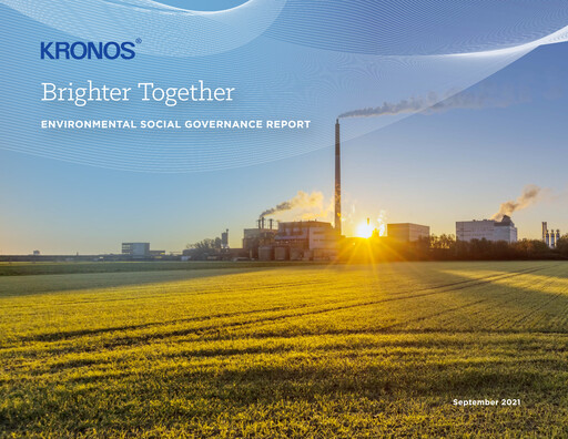 Vorschaubild Kronos Worldwide ESG-Bericht 2021
