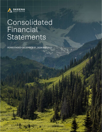 Thumbnail Skeena Resources Financial Statement 2024