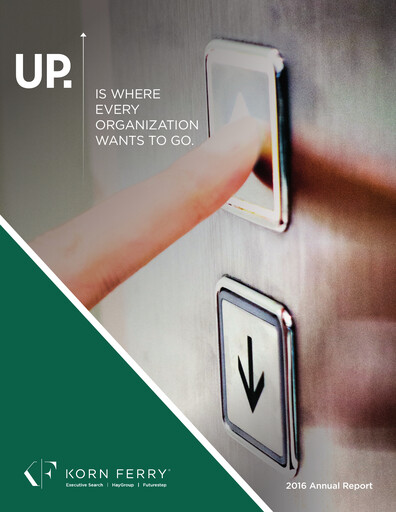 Thumbnail Korn Ferry
 Annual Report 2016