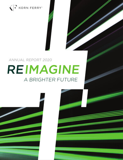 Thumbnail Korn Ferry
 Annual Report 2020