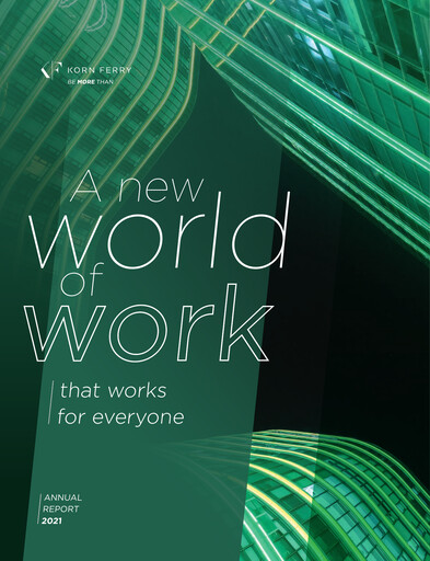 Thumbnail Korn Ferry
 Annual Report 2021