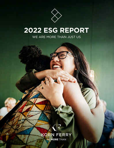 Thumbnail Korn Ferry
 ESG Report 2022