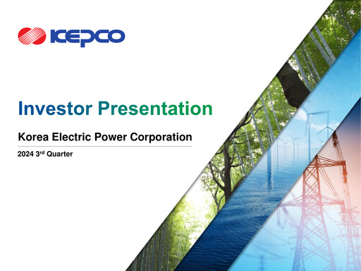 Thumbnail Korea Electric Power Quarterly Report 2024-q3