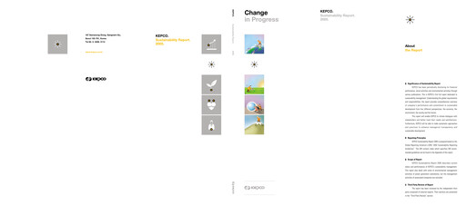 Miniature Korea Electric Power Rapport de durabilité 2005