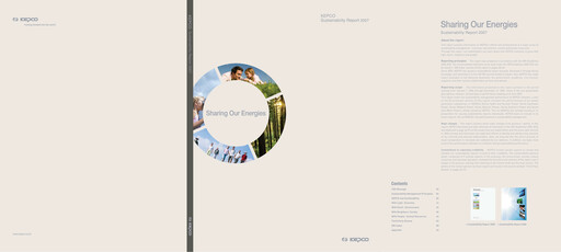 Miniature Korea Electric Power Rapport de durabilité 2007